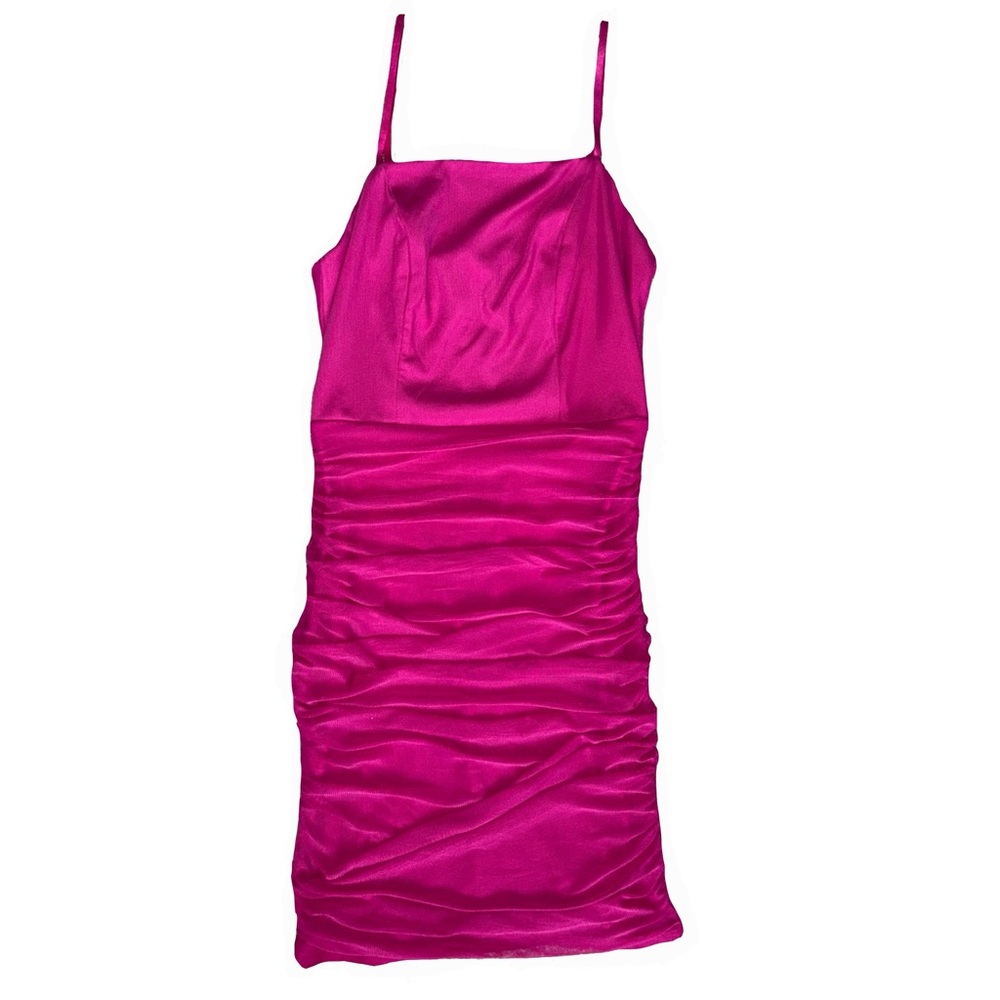 Crystal Sky Mini Pink Dress